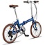 Vouwfiets 20 Inch Pacto Twelve 6V Blauw