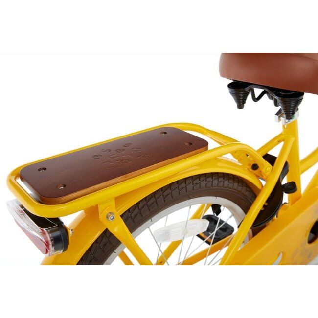 Supersuper Meisjesfiets 20 Inch Cooper Bamboo Geel