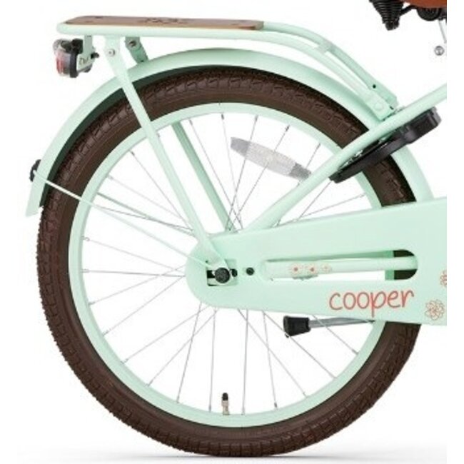Supersuper Meisjesfiets 20 Inch Cooper Bamboo Pistache