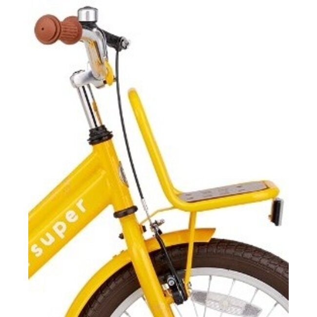 Supersuper Meisjesfiets 18 Inch Cooper Bamboo Geel