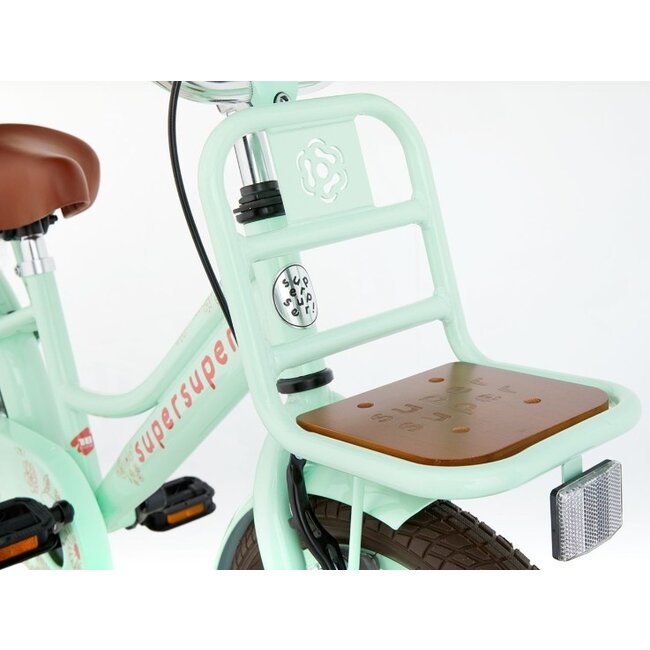 Supersuper Meisjesfiets 18 Inch Cooper Bamboo Pistache