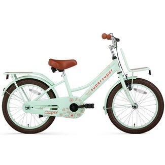 Supersuper Supersuper Meisjesfiets 18 Inch Cooper Bamboo Pistache