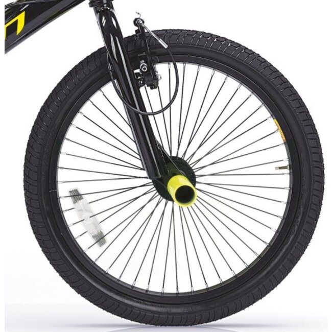 MBM Crossfiets BMX 20 Inch Freestyle Instinct Geel