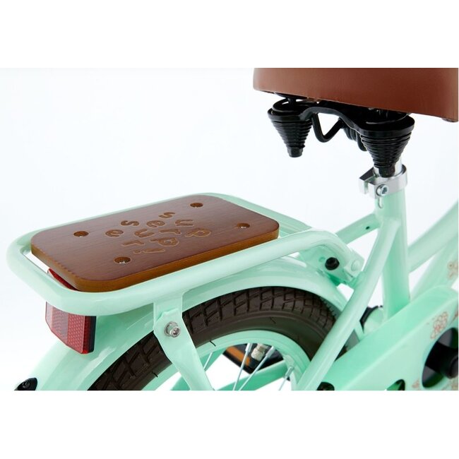Supersuper Meisjesfiets 14 Inch Cooper Bamboo Pistache