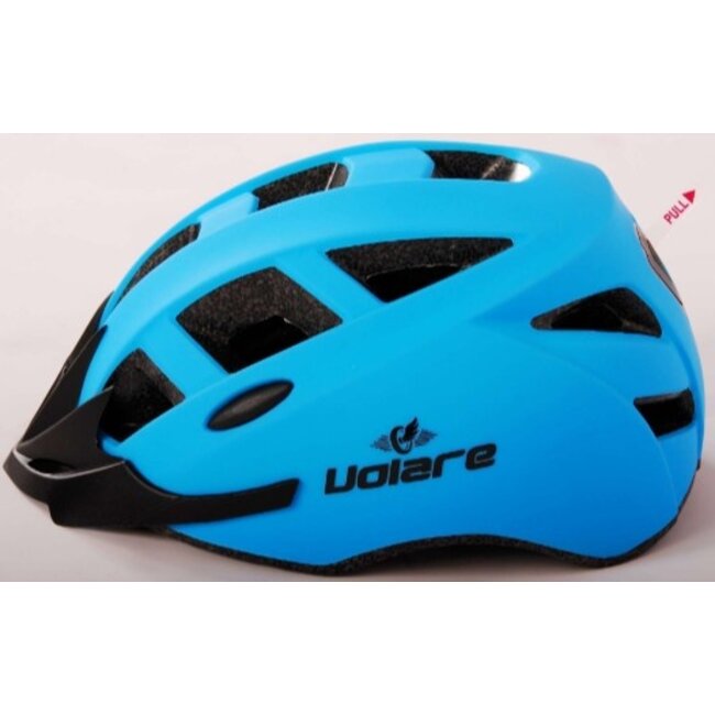 Volare Kinder Fietshelm Skatehelm Blauw - 54 - 58 cm