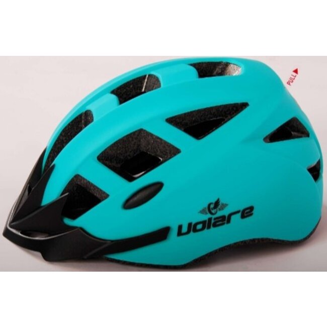 Volare Kinder Fietshelm Skatehelm Turquoise - 54 - 58 cm