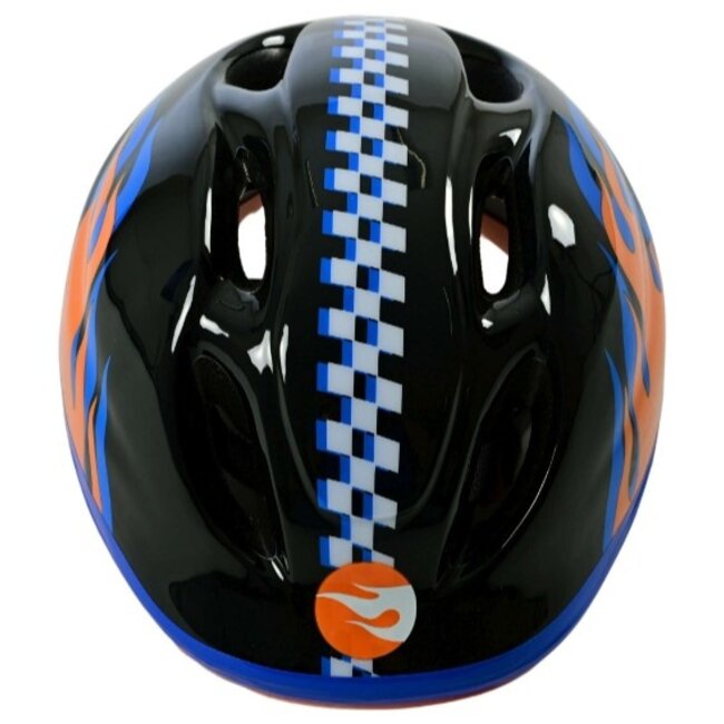 Volare Kinder Fietshelm Skatehelm Hot Wheels - 52 - 56 cm