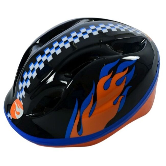 Volare Kinder Fietshelm Skatehelm Hot Wheels - 52 - 56 cm