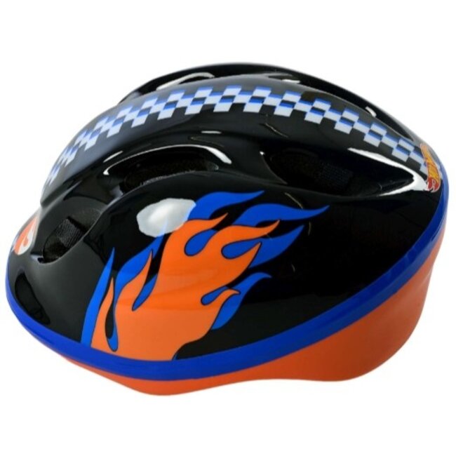 Volare Kinder Fietshelm Skatehelm Hot Wheels - 52 - 56 cm