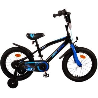 Volare Kinderfietsen Jongensfiets 16 Inch Volare Super GT Zwart Blauw 51674