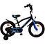 Jongensfiets 16 Inch Volare Super GT Zwart Blauw 51674