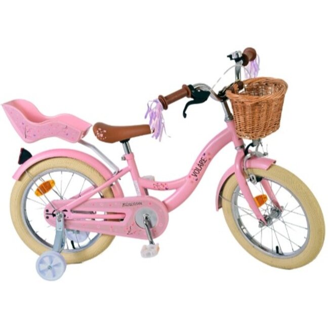 Meisjesfiets 16 Inch Volare  Blossom Roze 51650