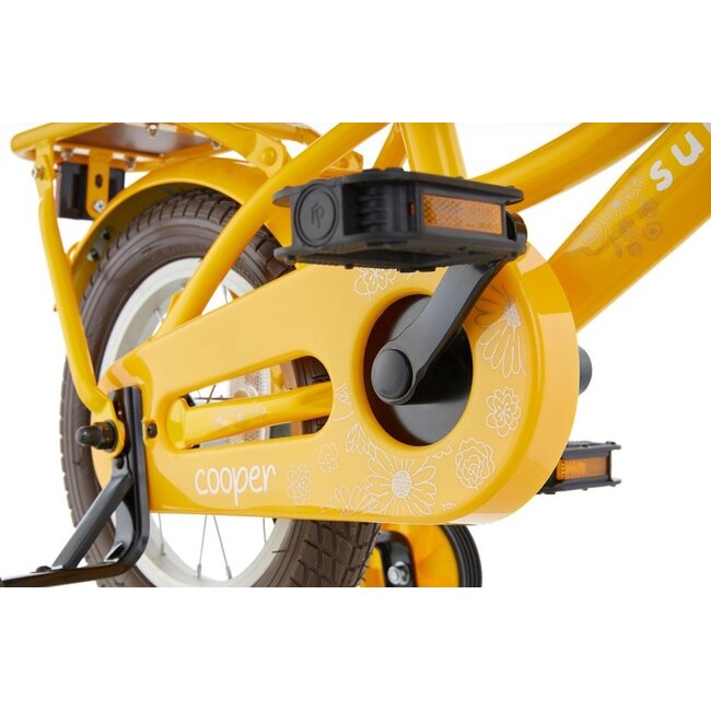 Supersuper Meisjesfiets 12 Inch Cooper Bamboo Geel