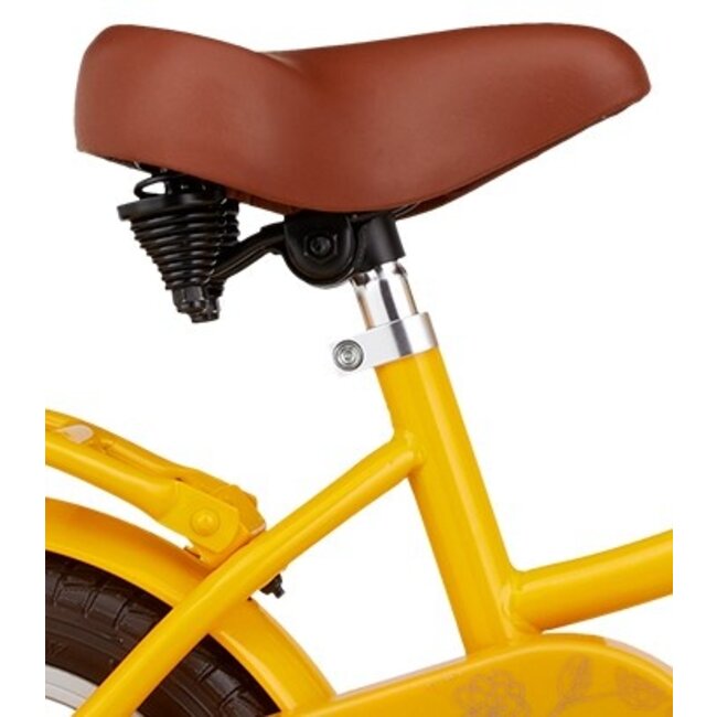 Supersuper Meisjesfiets 12 Inch Cooper Bamboo Geel