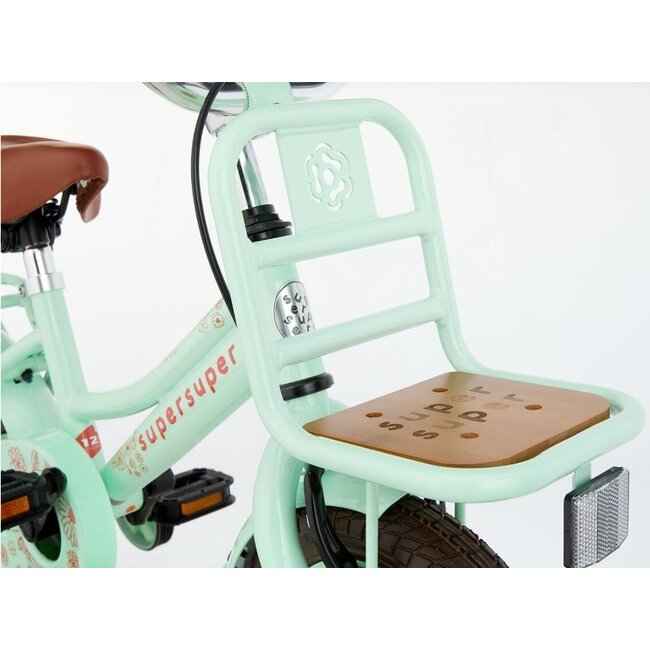 Supersuper Meisjesfiets 12 Inch Cooper Bamboo Pistache