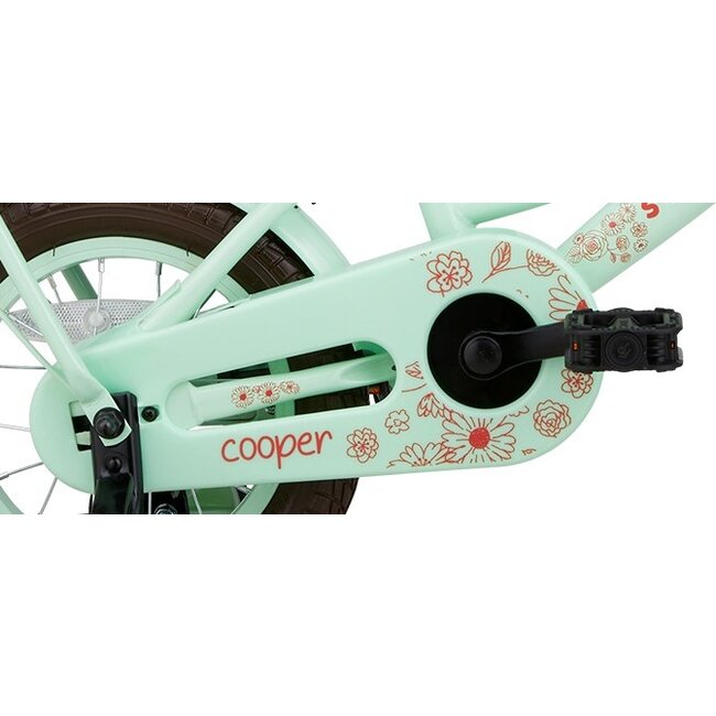 Supersuper Meisjesfiets 12 Inch Cooper Bamboo Pistache
