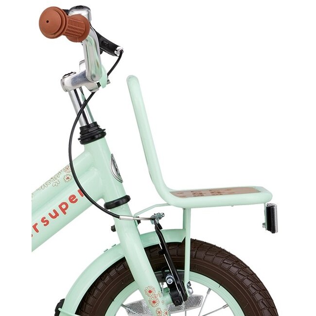 Supersuper Meisjesfiets 12 Inch Cooper Bamboo Pistache