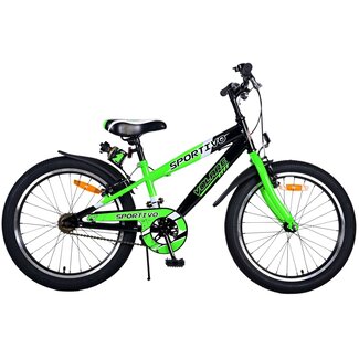 Volare Volare Sportivo Jongensfiets 20 Inch Groen 22115 - 2 Handremmen - Showroom Model