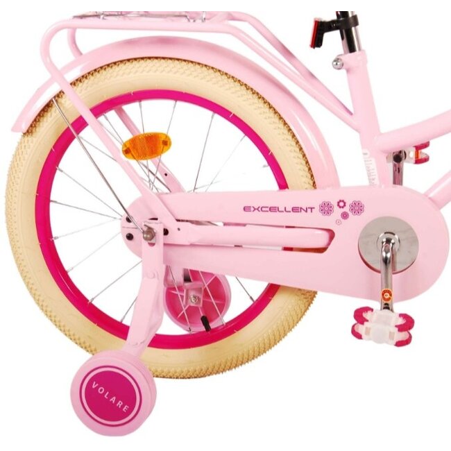 Meisjesfiets 18 Inch Volare  Excellent Roze 51812