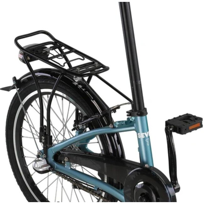 Pacto Vouwfiets 20 Inch Seven 3V Nexus Patrol Blue - Showroom Model