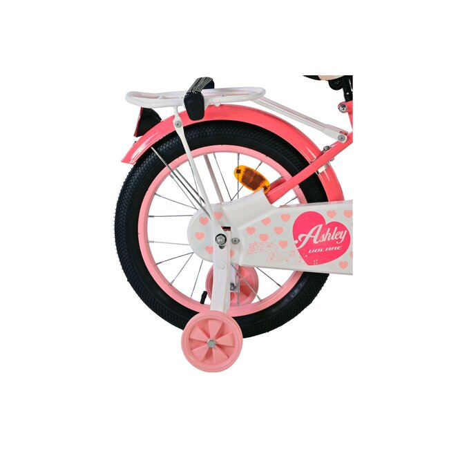 Meisjesfiets 16 Inch Volare  Ashley Donker Roze 51642