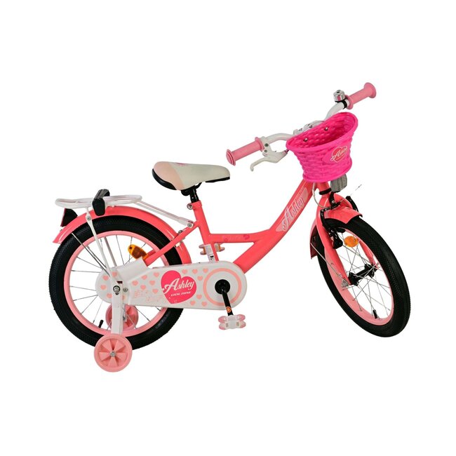 Meisjesfiets 16 Inch Volare  Ashley Donker Roze 51642