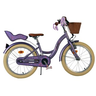 Volare Kinderfietsen Meisjesfiets 18 Inch Volare Blossom Paars 51832
