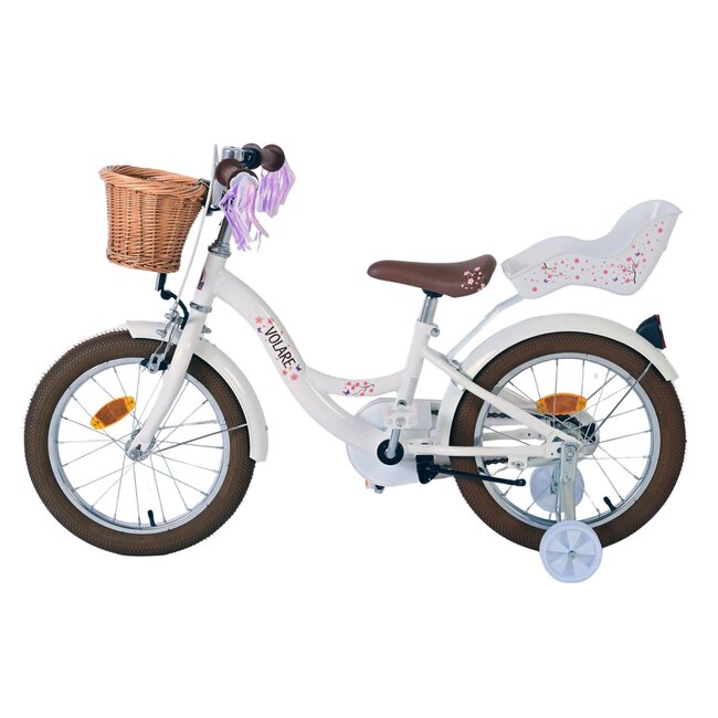 Meisjesfiets 16 Inch Volare Blossom Wit 51653