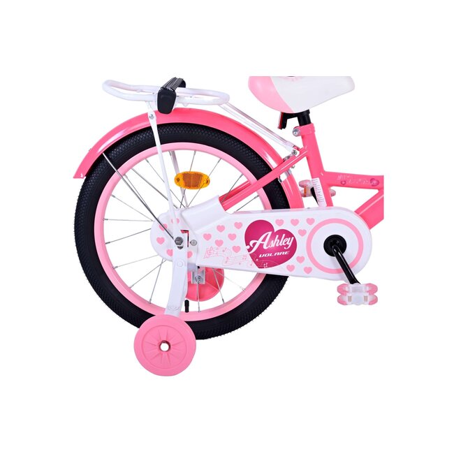 Meisjesfiets 18 Inch Volare Ashley Donker Roze 51802