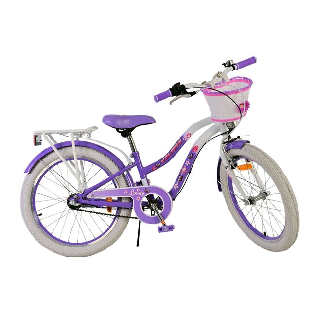 Meisjesfiets 20 Inch Volare Lovely Paars 3V Nexus 22126