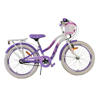 Volare Kinderfietsen Meisjesfiets 20 Inch Volare Lovely Paars 3V Nexus 22126