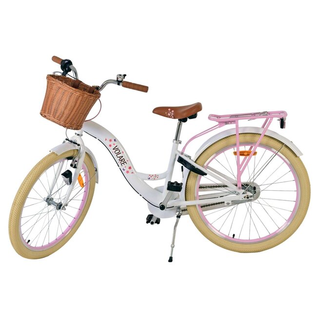 Volare Meisjesfiets 24 Inch Blossom 3 Nexus Wit 52448