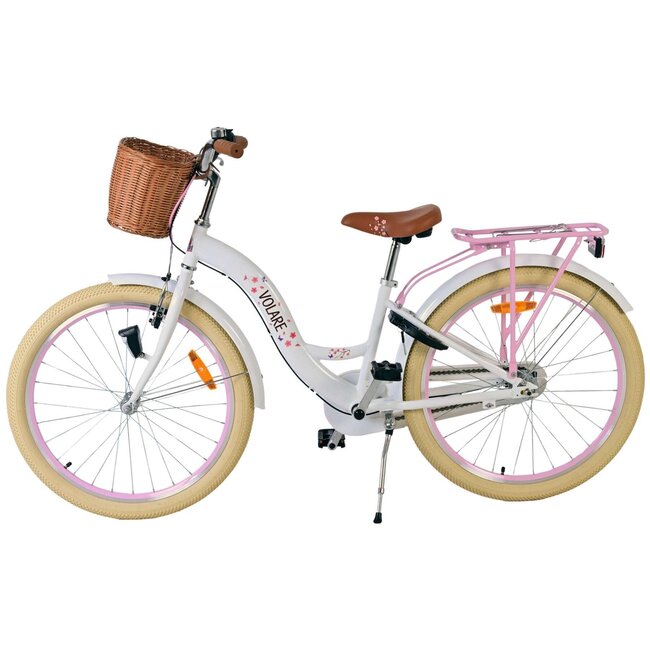 Meisjesfiets 24 Inch Volare Blossom 3V Nexus Wit 52448