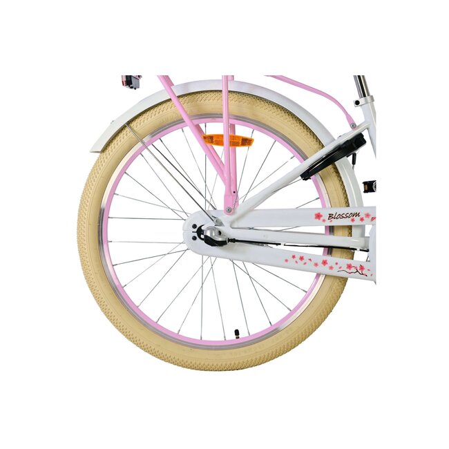 Volare Meisjesfiets 24 Inch Blossom 3 Nexus Wit 52448