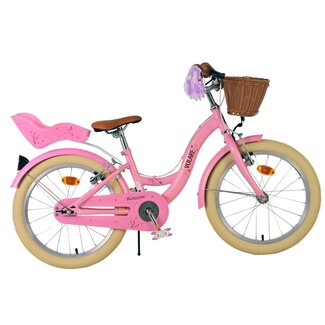 Volare Kinderfietsen Volare Meisjesfiets 18 Inch Blossom Roze 51831 -  2 Handremmen