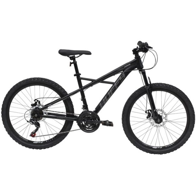 Jongens Mountainbike 24 Inch Huffy Korros Zwart - Showroom Model