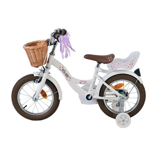 Volare Meisjesfiets 14 Inch Blossom Wit 51496