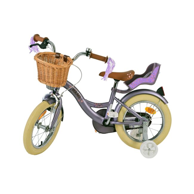 Volare Meisjesfiets 14 Inch Blossom Paars 51494