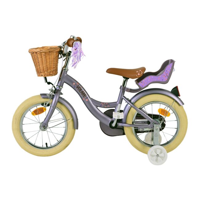 Volare Meisjesfiets 14 Inch Blossom Paars 51494
