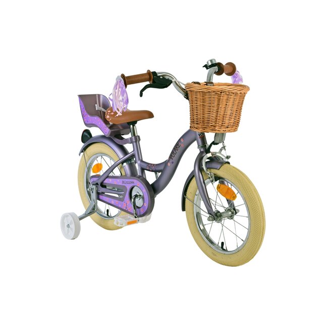 Volare Meisjesfiets 14 Inch Blossom Paars 51494