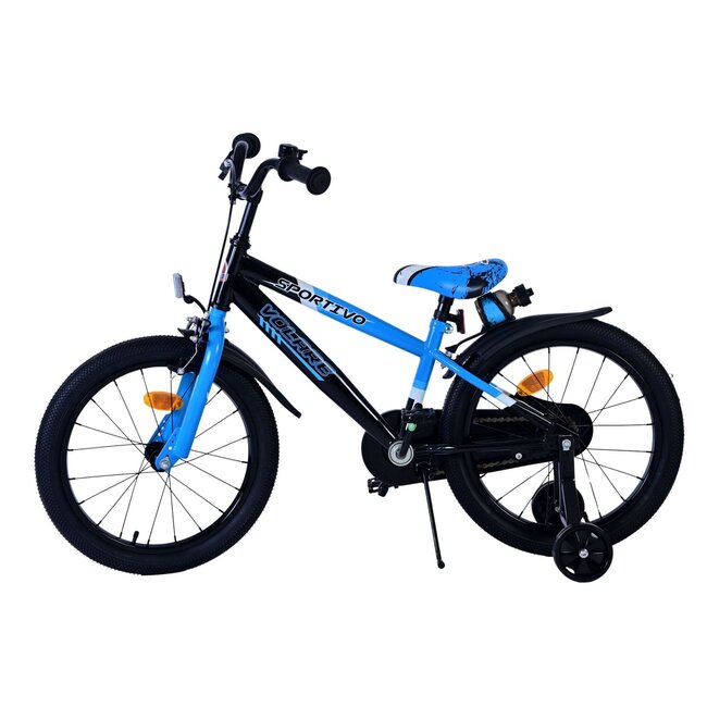Volare Jongensfiets 18 Inch Sportivo Blauw 51862