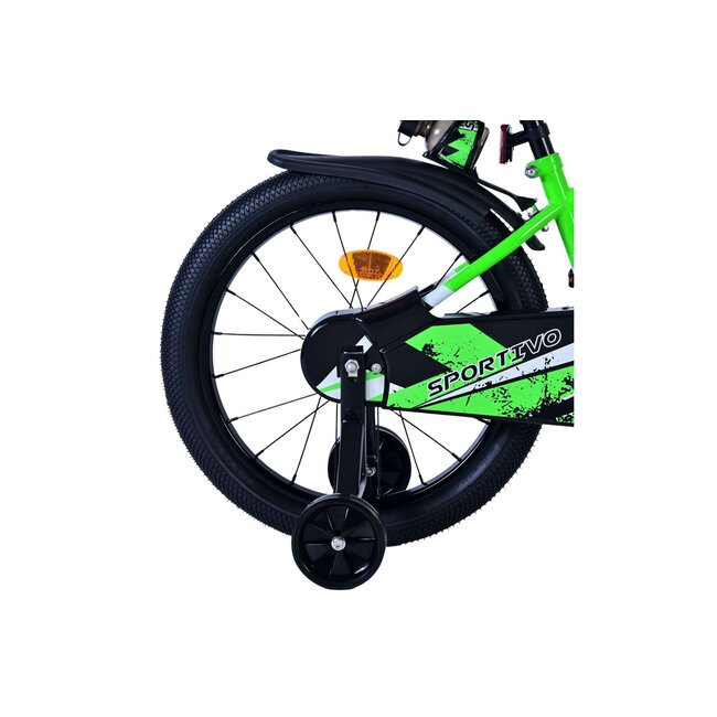 Jongensfiets 18 Inch Volare Sportivo Groen 51864