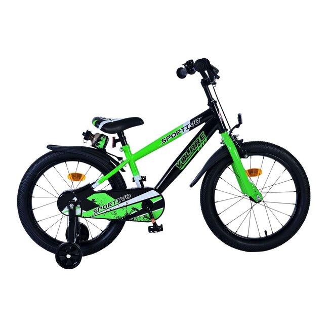 Volare Jongensfiets 18 Inch Sportivo Groen 51864