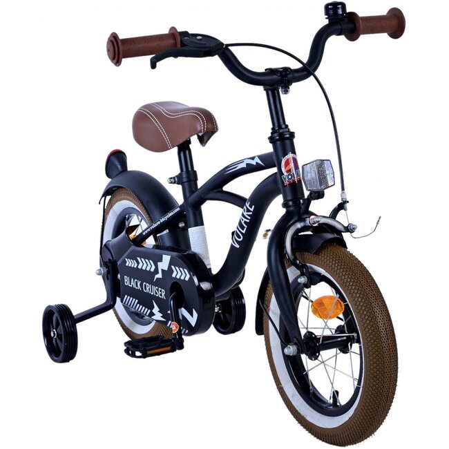 Volare Jongensfiets 12 Inch  Black Cruiser 51230