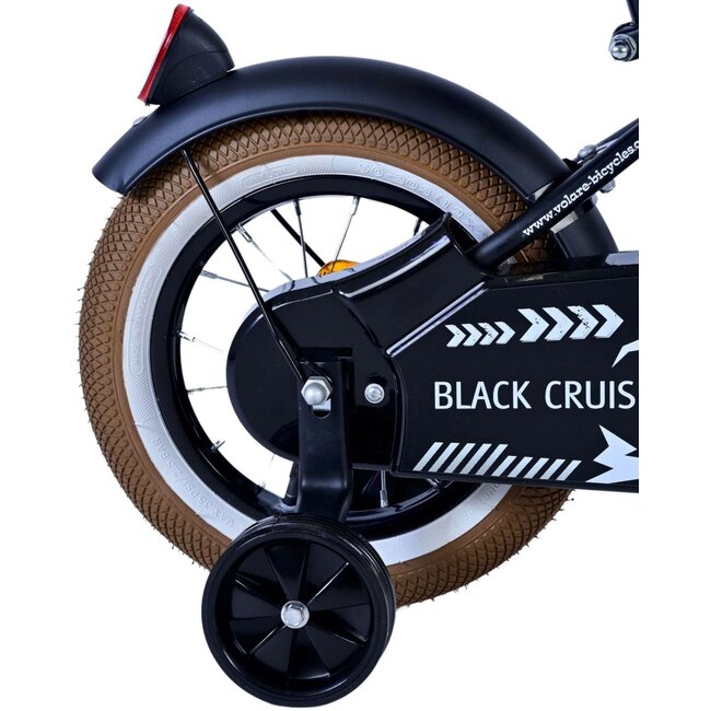 Volare Jongensfiets 12 Inch  Black Cruiser 51230