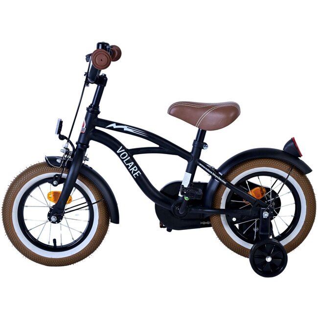 Volare Jongensfiets 12 Inch  Black Cruiser 51230