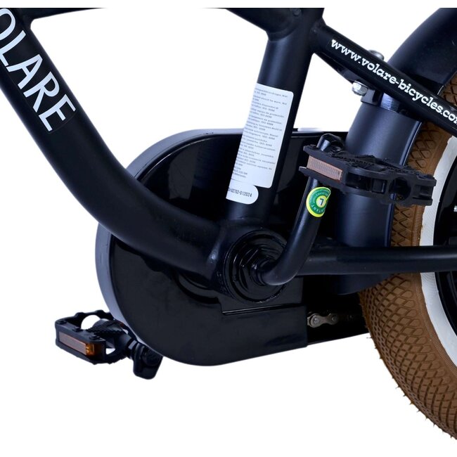 Volare Jongensfiets 12 Inch  Black Cruiser 51230