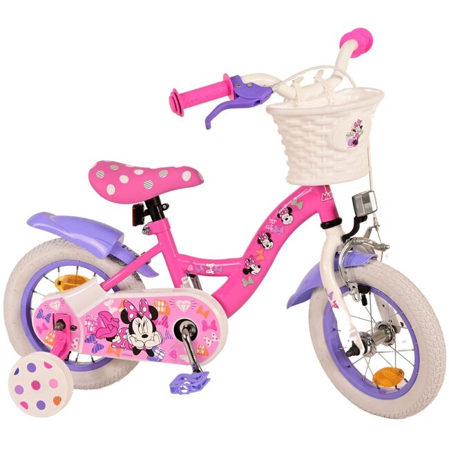 Minnie Mouse Meisjesfiets 12 Inch Roze 20522