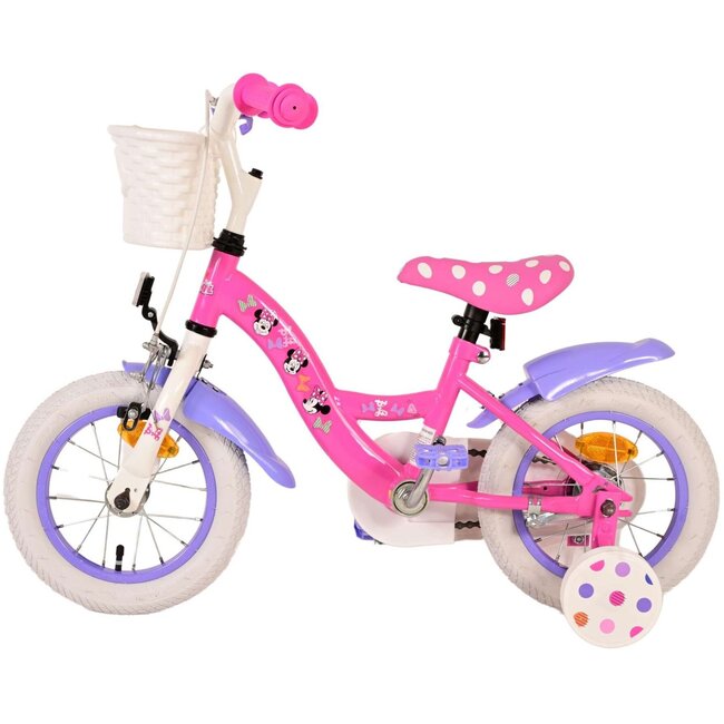 Minnie Mouse Meisjesfiets 12 Inch Roze 20522