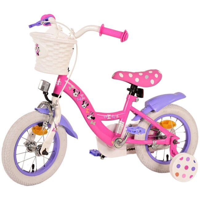 Minnie Mouse Meisjesfiets 12 Inch Roze 20522